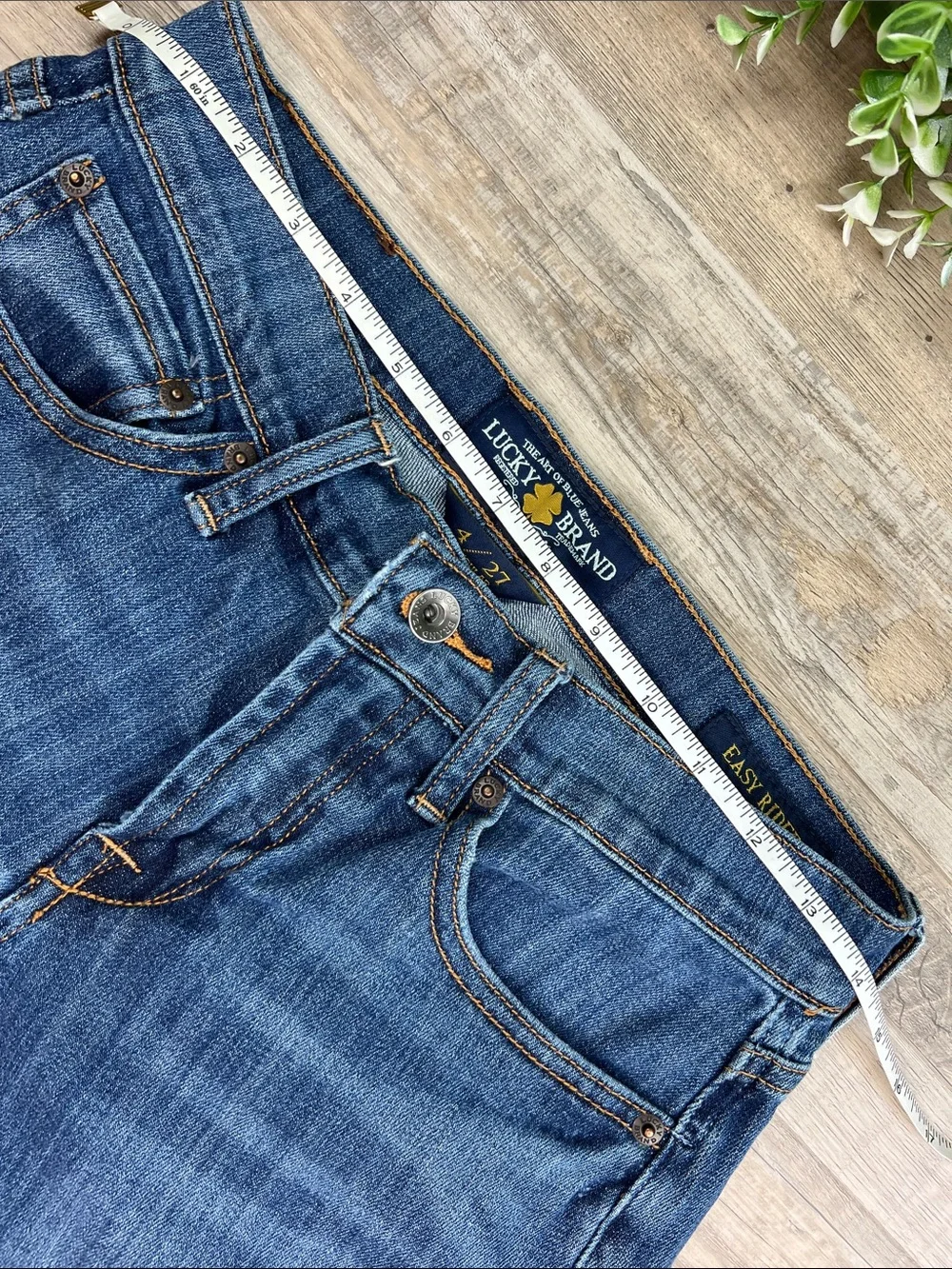 Lucky Brand Easy Rider Subtle Bootcut Straight Fit Jeans 27